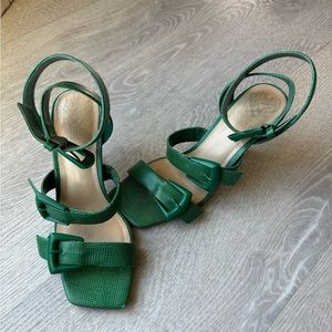 Vince Camuto Emerald Green Dress Sandal